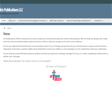 Tablet Screenshot of irispublications.net